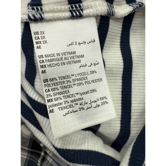 Macy's On 34th St Women's Plus Blouse Top sz 2X NEW #G827 - Picture 8 of 8